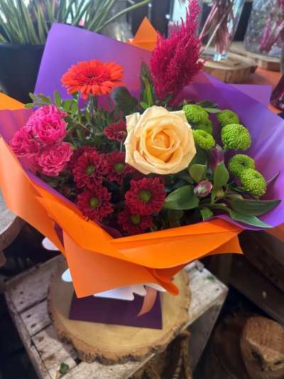Virginia's Florist Choice Design - Can't Decide ? Let you florist select the flowers and design for you and we will create a stunning arrangment with the freshest in season flowers choose bright, pastel or neutral send us a message or leave blank for us to decide for you